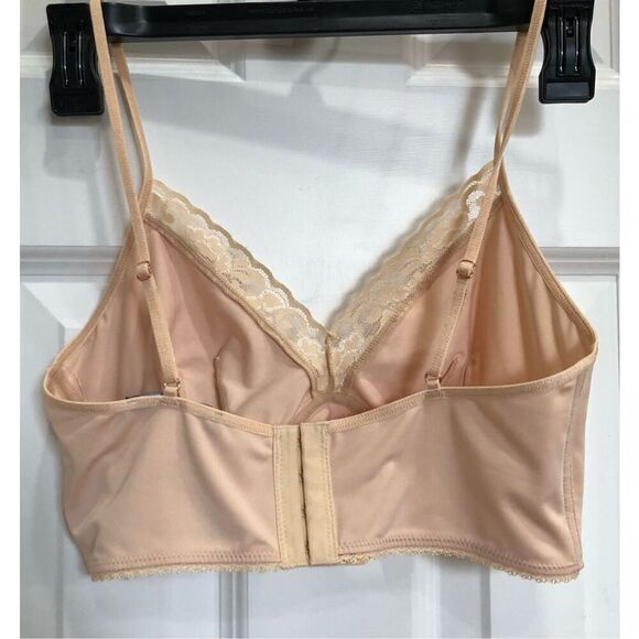 I.N.C. INTERNATIONAL CONCEPTS - NWT - L Sz Lg Lace-Trimmed Bralette/Almond Latte - Picture 8 of 13